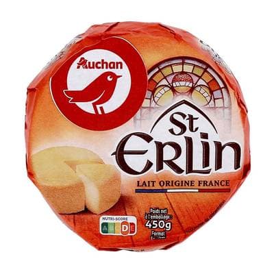 Auchan Saint Erlin - Fromage à pâte pressée non cuite, 450g