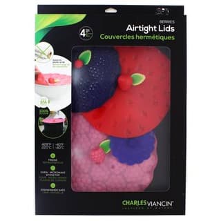 Charles Viancin Set de 4 couvercles fruits rouges, 4 pièces