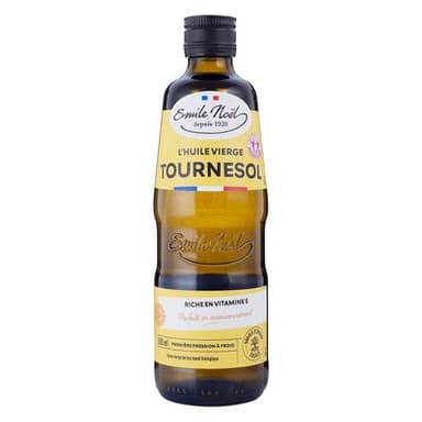 Emile Noël Huile vierge de tournesol, bio, 50cl