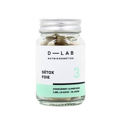 D-Lab Détox Foie - Purifie l'organisme, 56 gélules