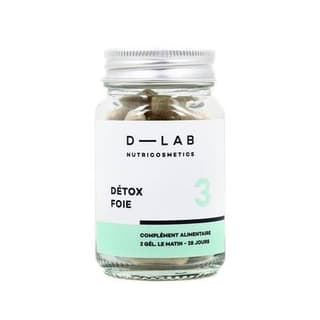 D-Lab Détox Foie - Purifie l'organisme, 56 gélules