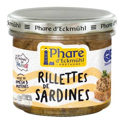 Phare d'Eckmuhl Rillettes de sardines, 90g