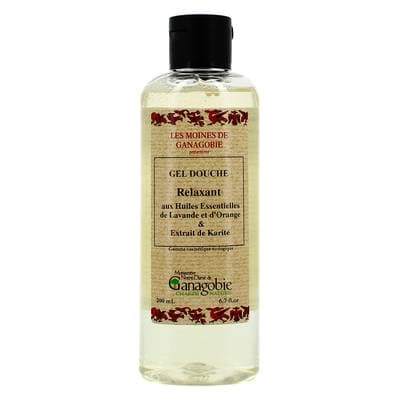 Abbaye De Ganagobie Gel douche relaxant lavande orange karité, 200ml