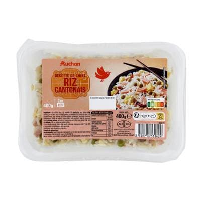 Auchan Cuisine de Chine Riz Cantonais, 400g