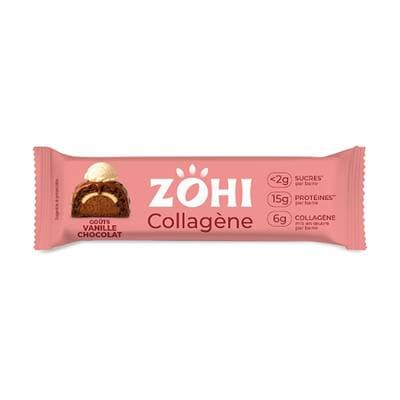 Zohi Barre collagène Vanille Chocolat, 50g
