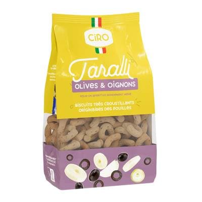 Ciro Taralli Olives et Oignons, 225g