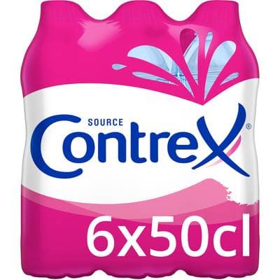 Contrex Eau minérale naturelle, 6x50cl