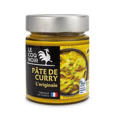 Le Coq Noir Pâte de Curry Bio, 130g