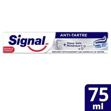 Signal Dentifrice en tube Anti tartre, 75ml