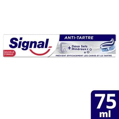 Signal Dentifrice en tube Anti tartre, 75ml