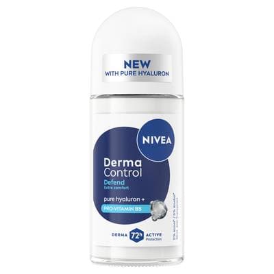 Nivea Déodorant Bille Anti-Transpirant 72h Derma Control, 50ml