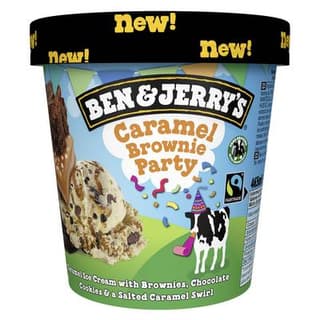 Ben&Jerry's Crème glacée caramel Brownie Party, 426g