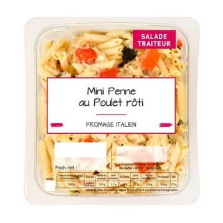 Mix Salade Mini Penne au Poulet Rôti, 800g