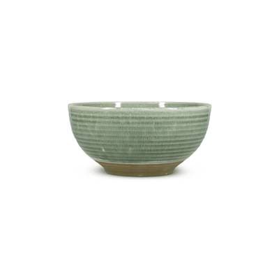 Collection Caméo Plat à servir 23xH11cm vert Cameo, 1 pièce