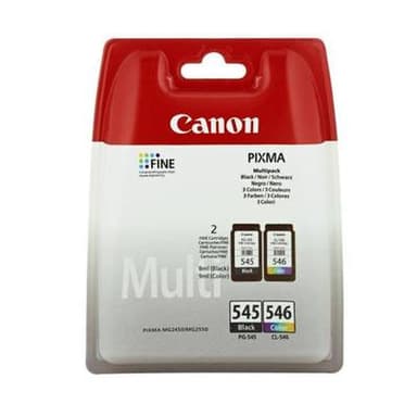 Canon Cartouches d'encre multipak PG-545+CL-546, 2  cartouches