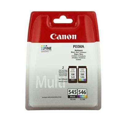 Canon Cartouches d'encre multipak PG-545+CL-546, 2  cartouches