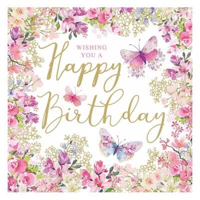 Paperproducts Design Serviettes papier Happy Birthday Wishes, 20 serviettes de 33 x 33 cm