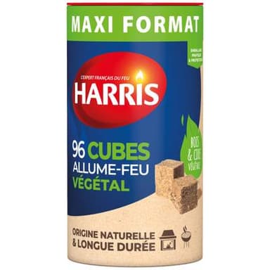 Harris Allume-feu cylindre naturel, 96 allume-feu