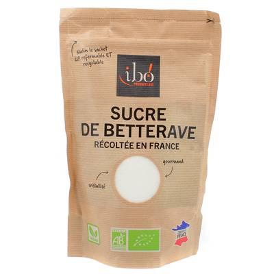 Ibo - Sucre de Betterave cristallisé bio