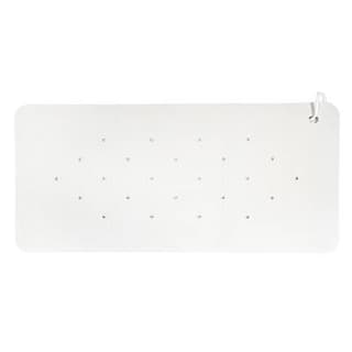 Arvix Fond de baignoire caoutchouc -Blanc, 40 x 70 cm