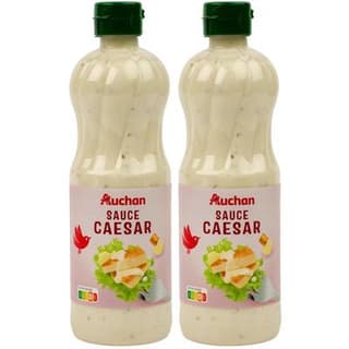 Auchan Sauce Caesar, Lot de 2x50cl