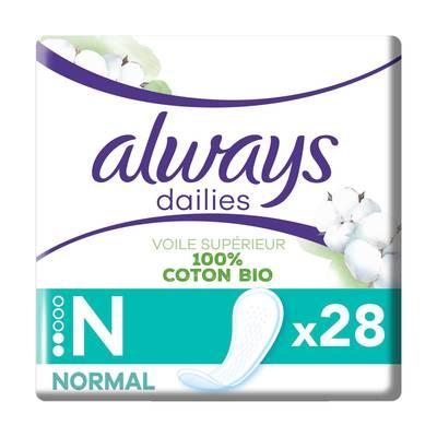 Always - Protège-slips Dailies Cotton Protection Normal
