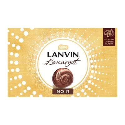 Lanvin Escargot au chocolat noir, 164g
