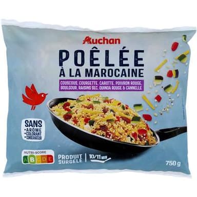Auchan Poêlée à la marocaine, 750g