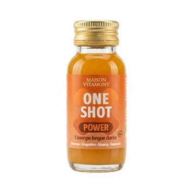 Vitamont One Shot- Power bio - L'energie longue Durée, 55ml