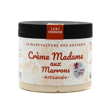 La manufacture des desserts Crème Madame aux Marrons, 90g