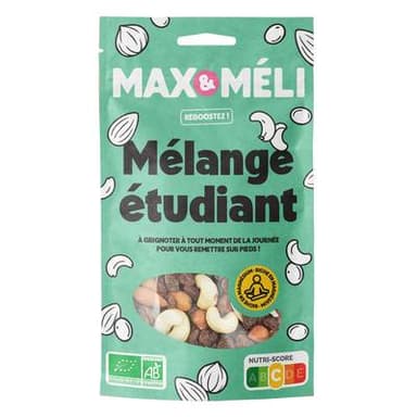 Pronatura / Max et Méli Mélange Etudiant bio, 250g