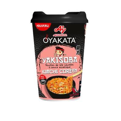 Oyakata Nouilles sautées yakisoba saveur kimchi en cup, 92g