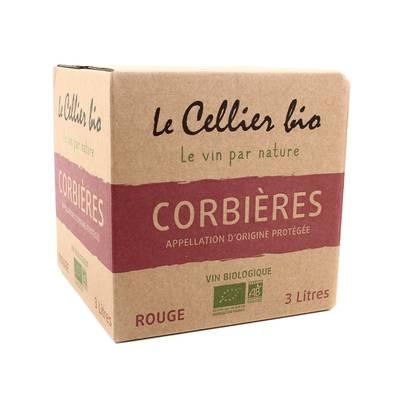 Corbières Rouge AOP - Le Cellier Bio 13° 