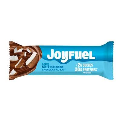 Joyfuel Barre Protéinée Noix de coco et Chocolat au Lait, 55g
