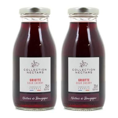 Nectars de Bourgogne Nectar de cerise Griotte, Lot de 2x25cl