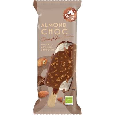 Ice Cream Factory Bâtonnet glacé amande Bio, 1 Bâtonnet - 75g