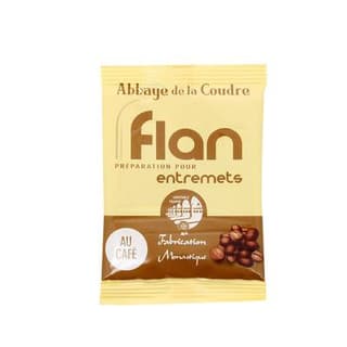 Abbaye De La Coudre Préparation pour flan au café, 45g