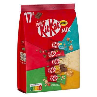 Kit Kat Assortiment de mini barres de chocolat au lait, 240,9g