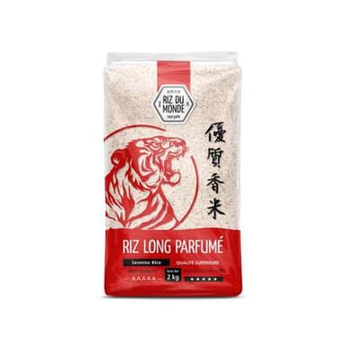 Riz Du Monde Riz long parfumé qualité supérieure, 2kg