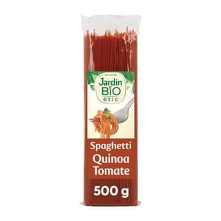 Jardin Bio Etic Spaghetti Quinoa Tomate Bio, 500g