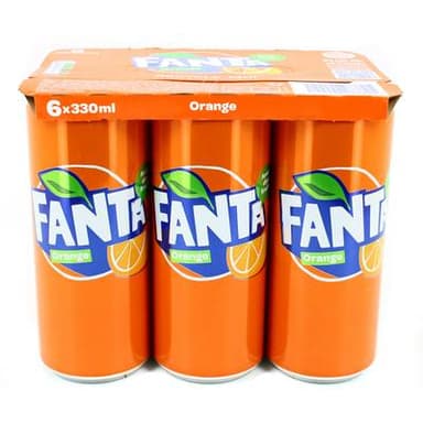 Fanta Orange, 6x33cl