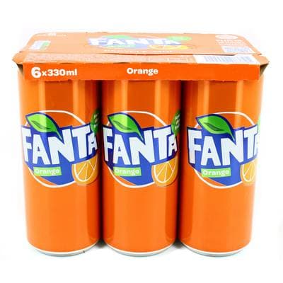 Fanta Orange, 6x33cl