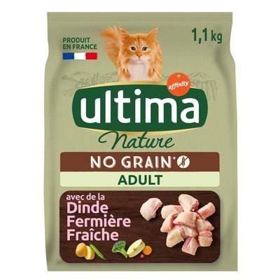 Affinity - Ultima Nature - Croquettes Dinde sans Céréales pour chat adulte