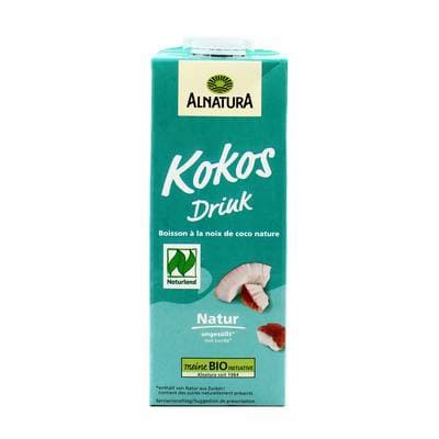 Alnatura Noix de coco Boisson Végétale Bio, 1L