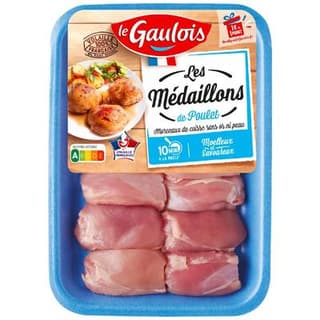 Le Gaulois Médaillons de Poulet, 300g