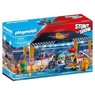 4008789705525 - PLAYMOBIL® Stuntshow - Atelier de réparation Stuntshow 