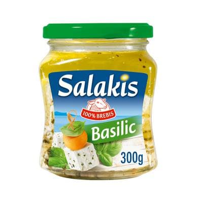 Salakis Fromage de brebis au basilic, 300g