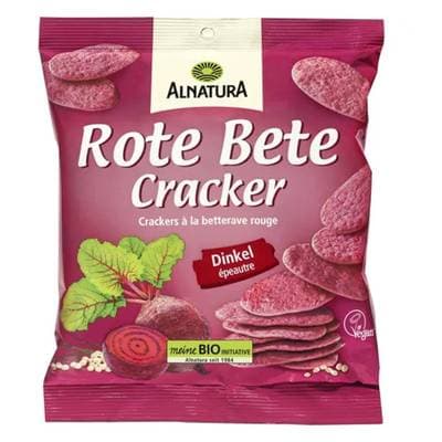 Alnatura Crackers betterave rouge bio, 75g