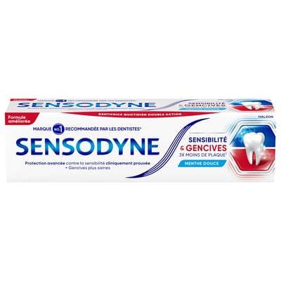 Sensodyne Dentifrice Sensibilité & Gencives, 75ml