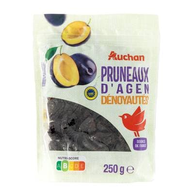 Auchan Pruneaux d'Agen Dénoyautés, 250g
